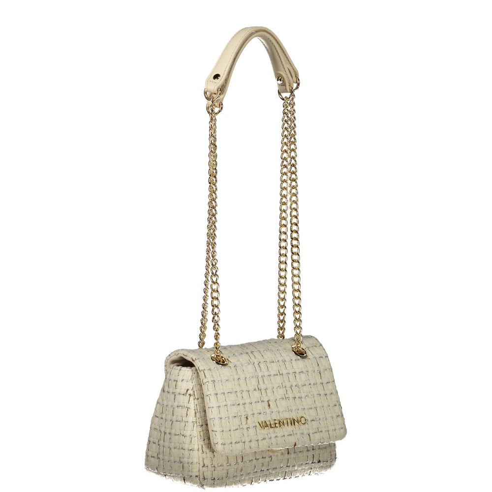 Mario Valentino Bianco Polyurethane Woman Handbag