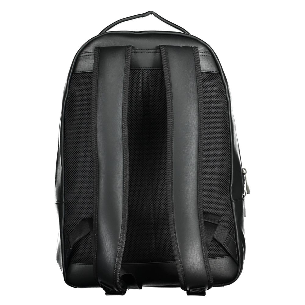 Tommy Hilfiger Black Polyethylene Backpack