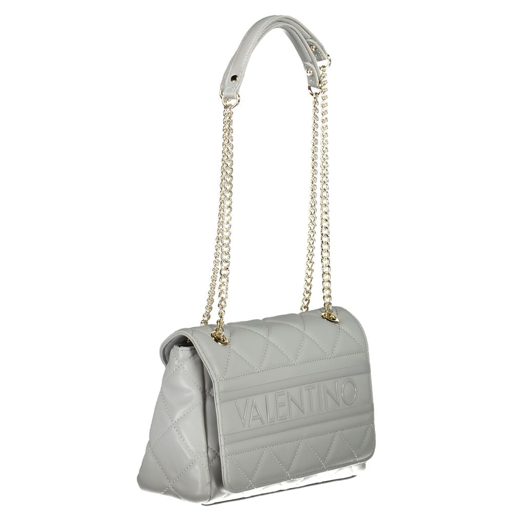 Mario Valentino Gray Polyethylene Handbag