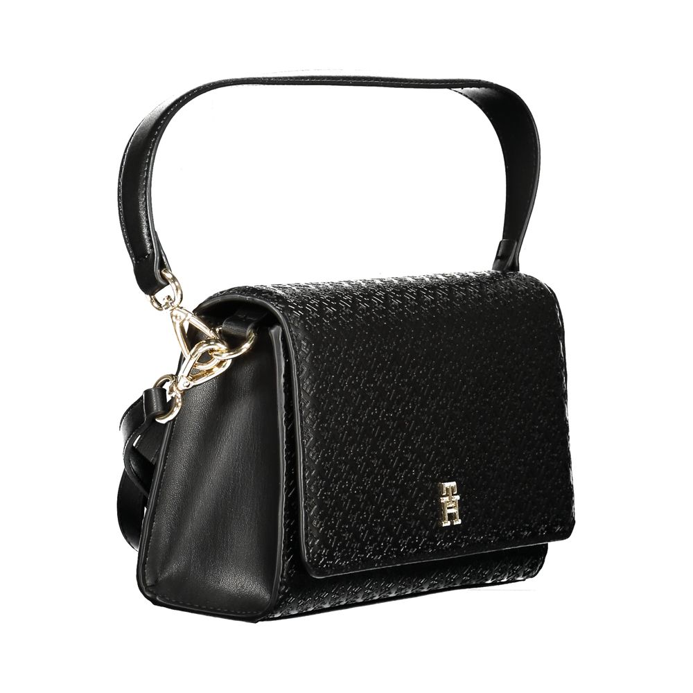 Tommy Hilfiger Black Polyethylene Handbag