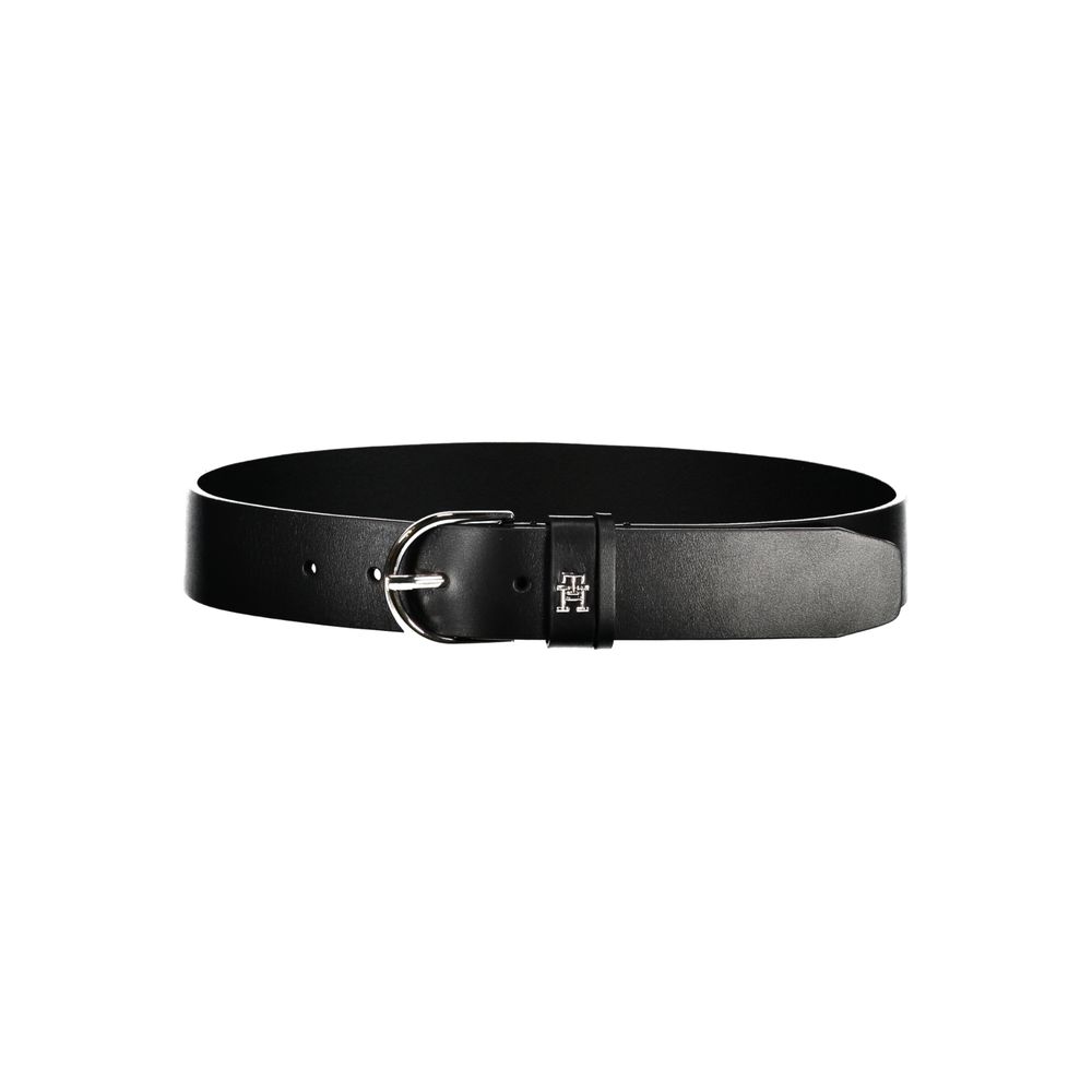 Tommy Hilfiger "Black Leather Women Belt"