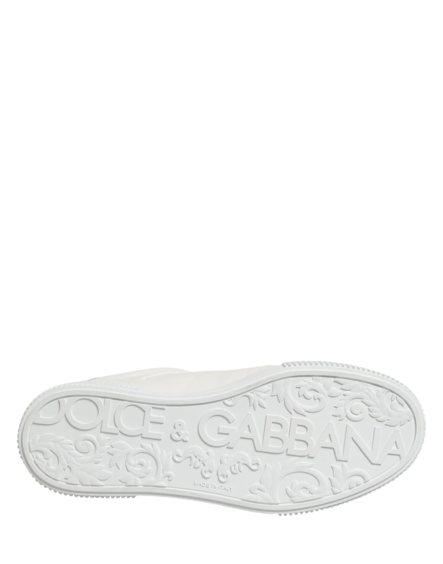 Dolce & Gabbana MIAMI Calf Low Top Men Sneakers White