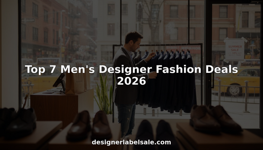 Man browsing designer jackets in upscale store