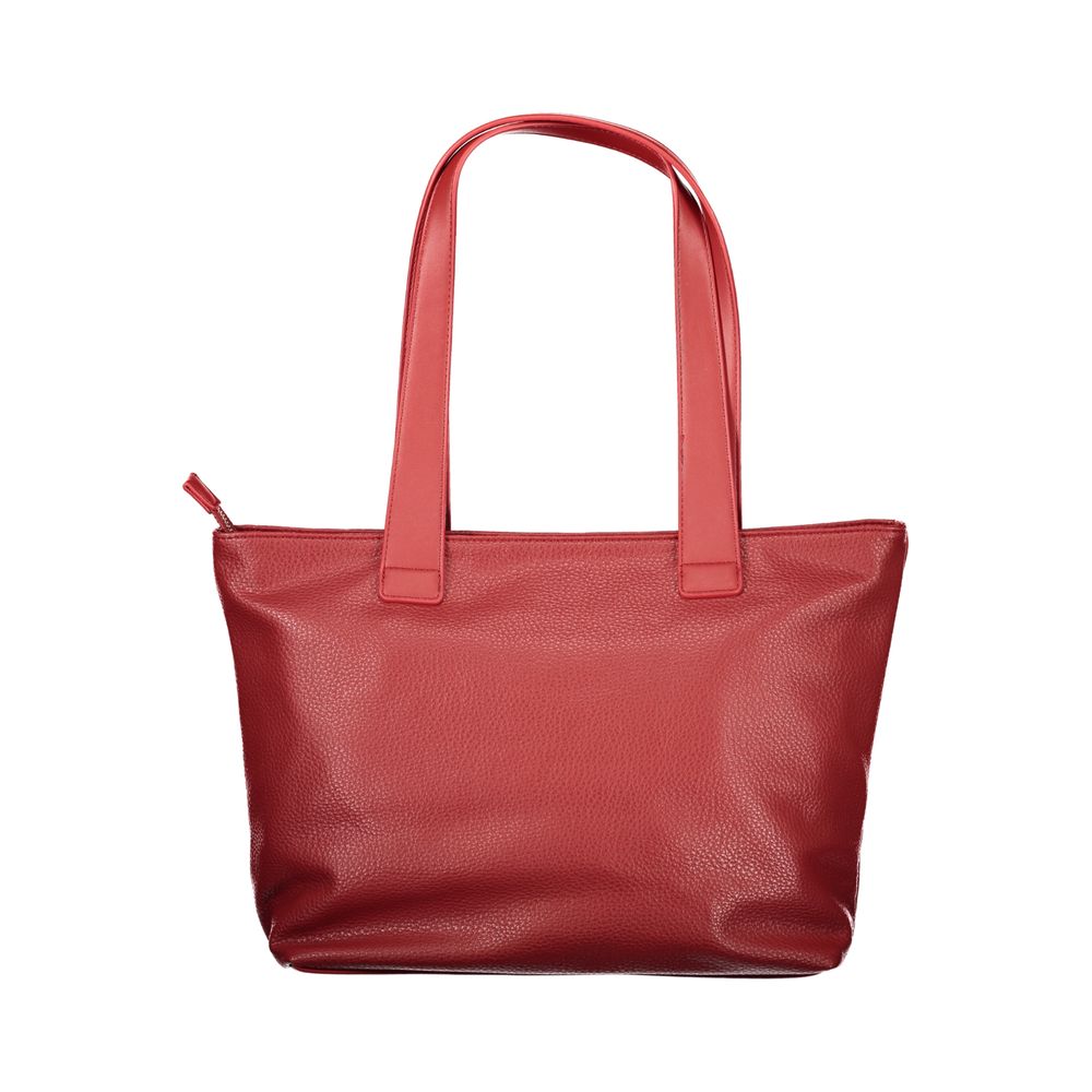 Mario Valentino Rosso Polyurethane Women Shoulder Bag