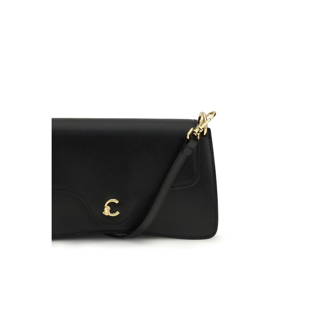 Coccinelle Black Calf Leather Bos Taurus Handbag