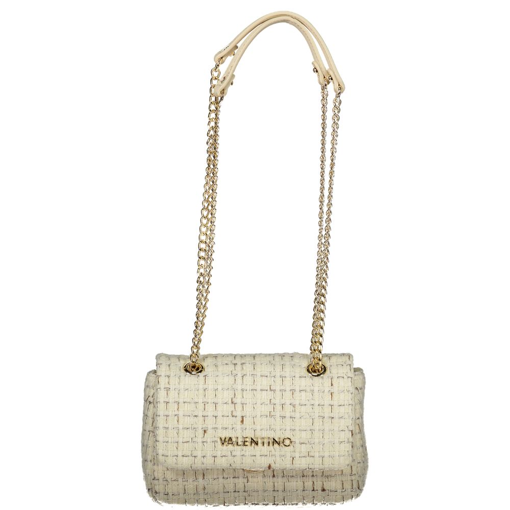 Mario Valentino Bianco Polyurethane Woman Handbag