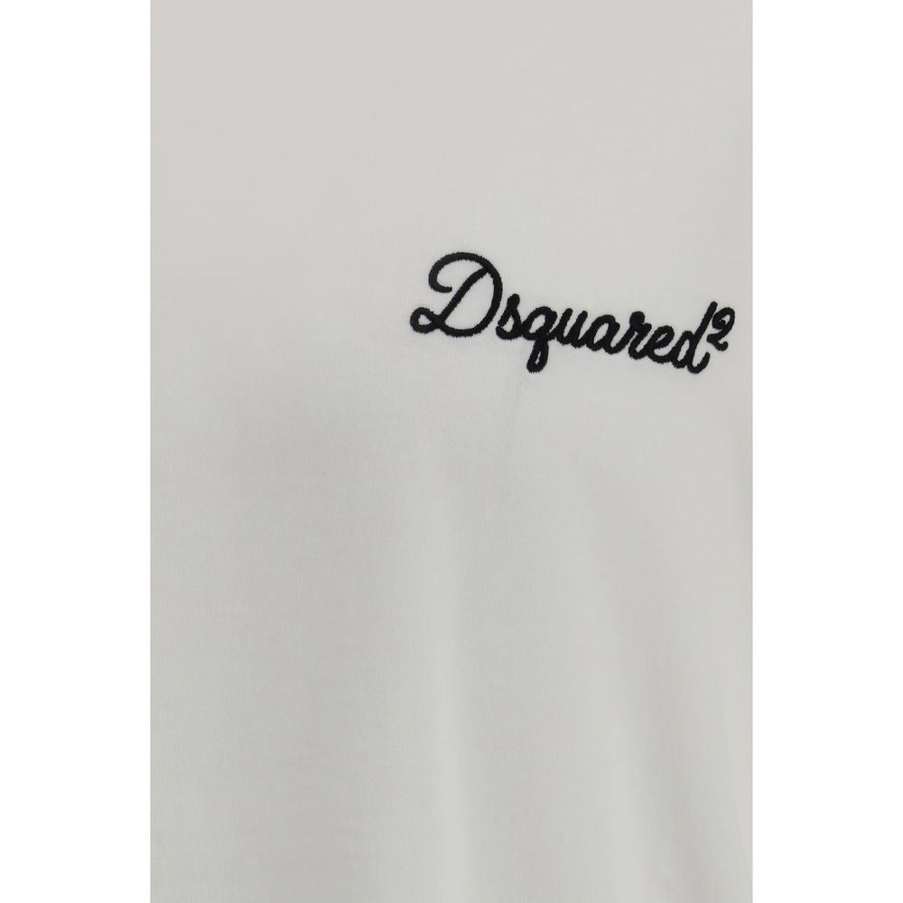 Dsquared² White Cotton Sportswear