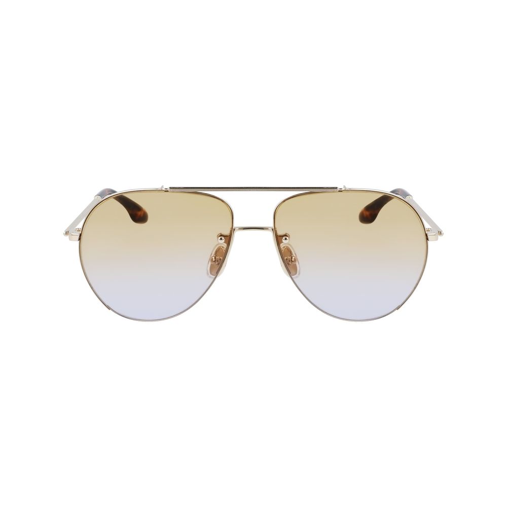 Victoria Beckham Gold Metal Sunglasses