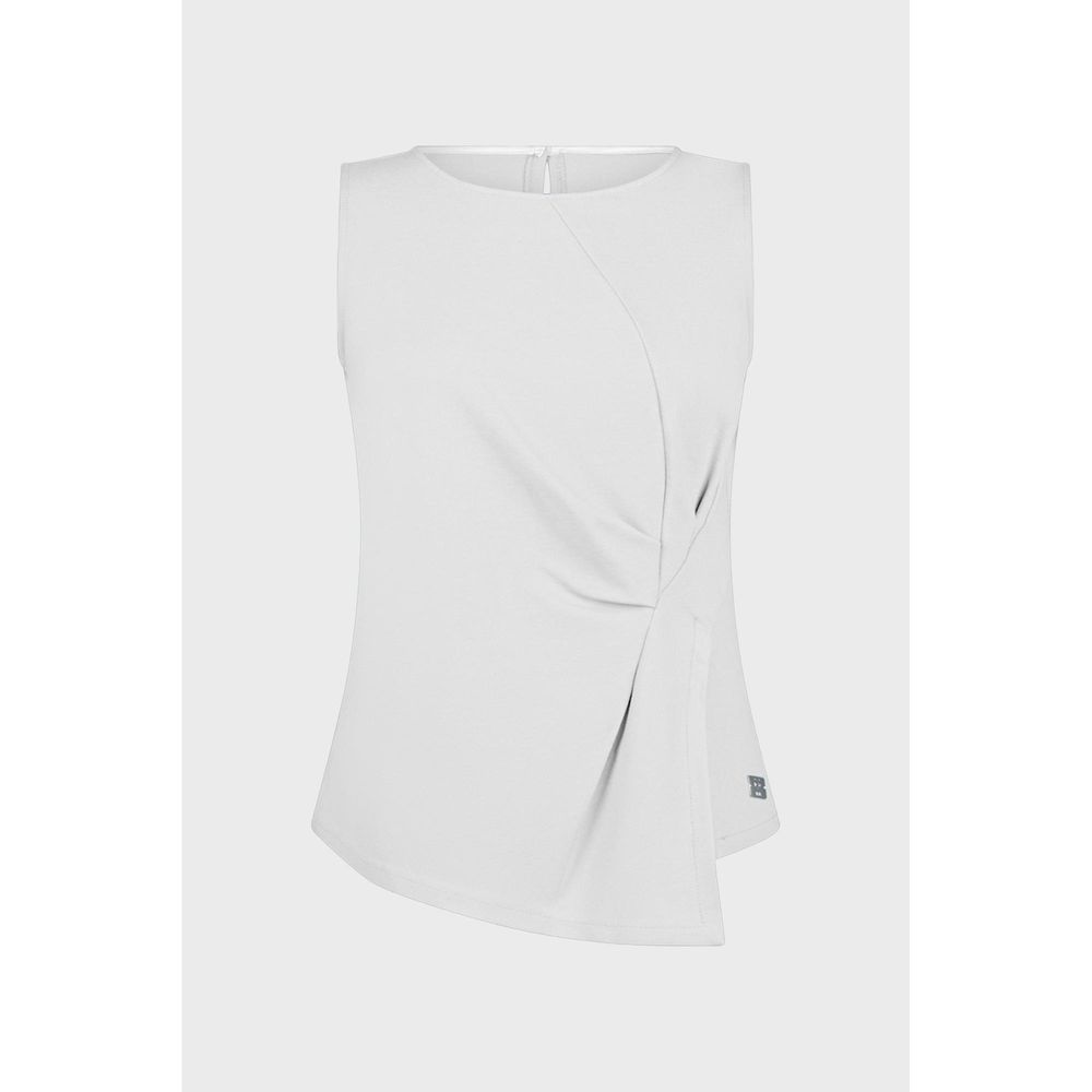 19V69 Italia White Viscose Top
