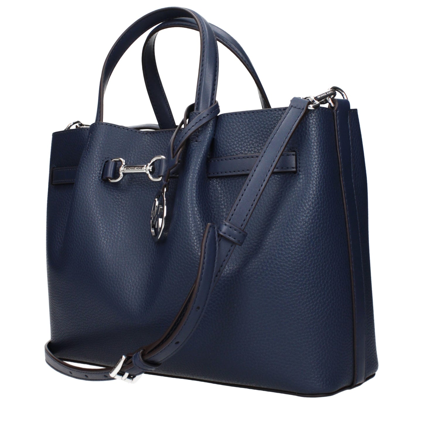 Michael Kors Blue Leather Handbag