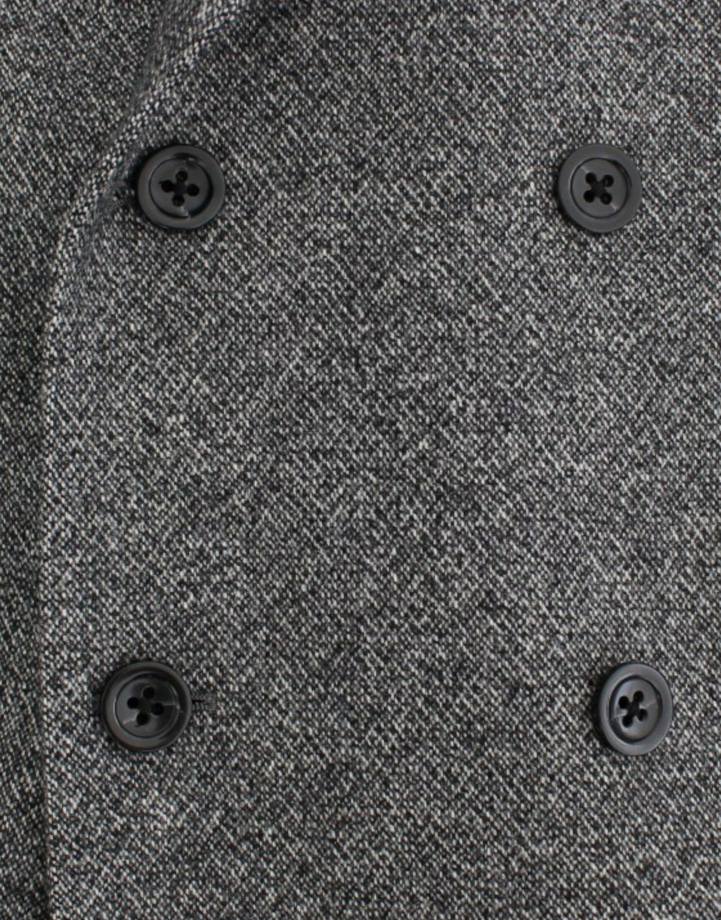 Dolce & Gabbana Elegant Gray Wool Slim Fit Blazer Jacket