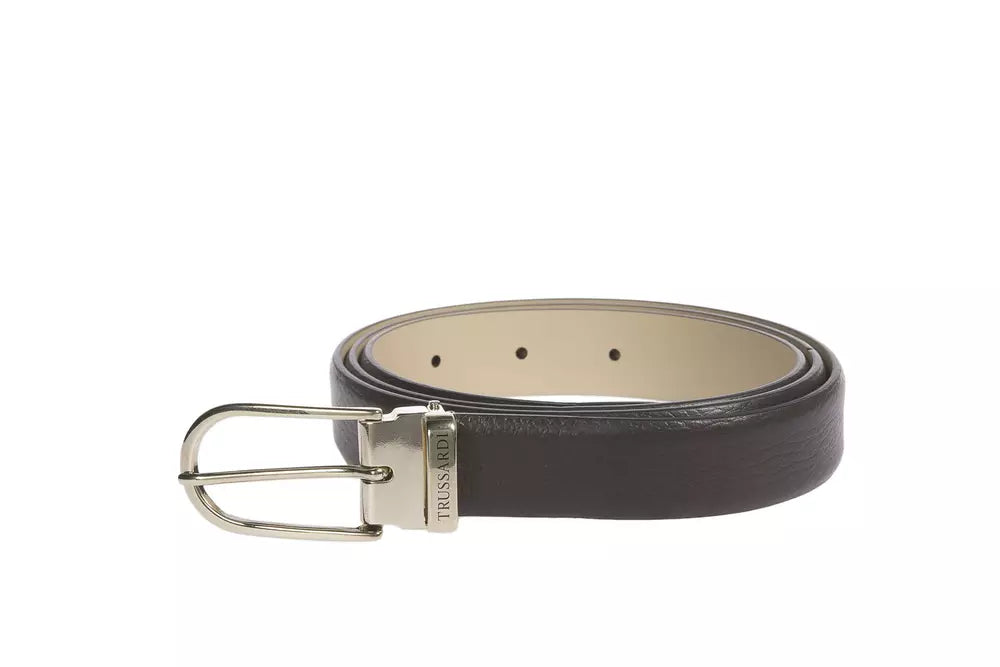 Trussardi Brown Leather Belt