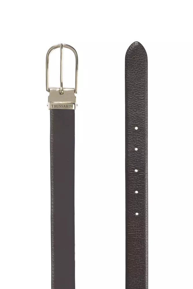 Trussardi Brown Leather Belt