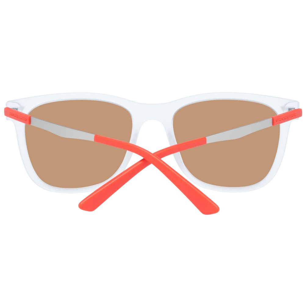 Police Transparent Plastic Sunglasses