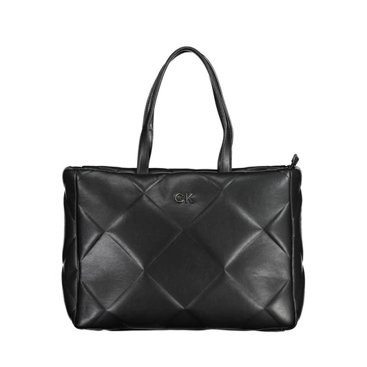 Calvin Klein Black Polyester Women Handbag