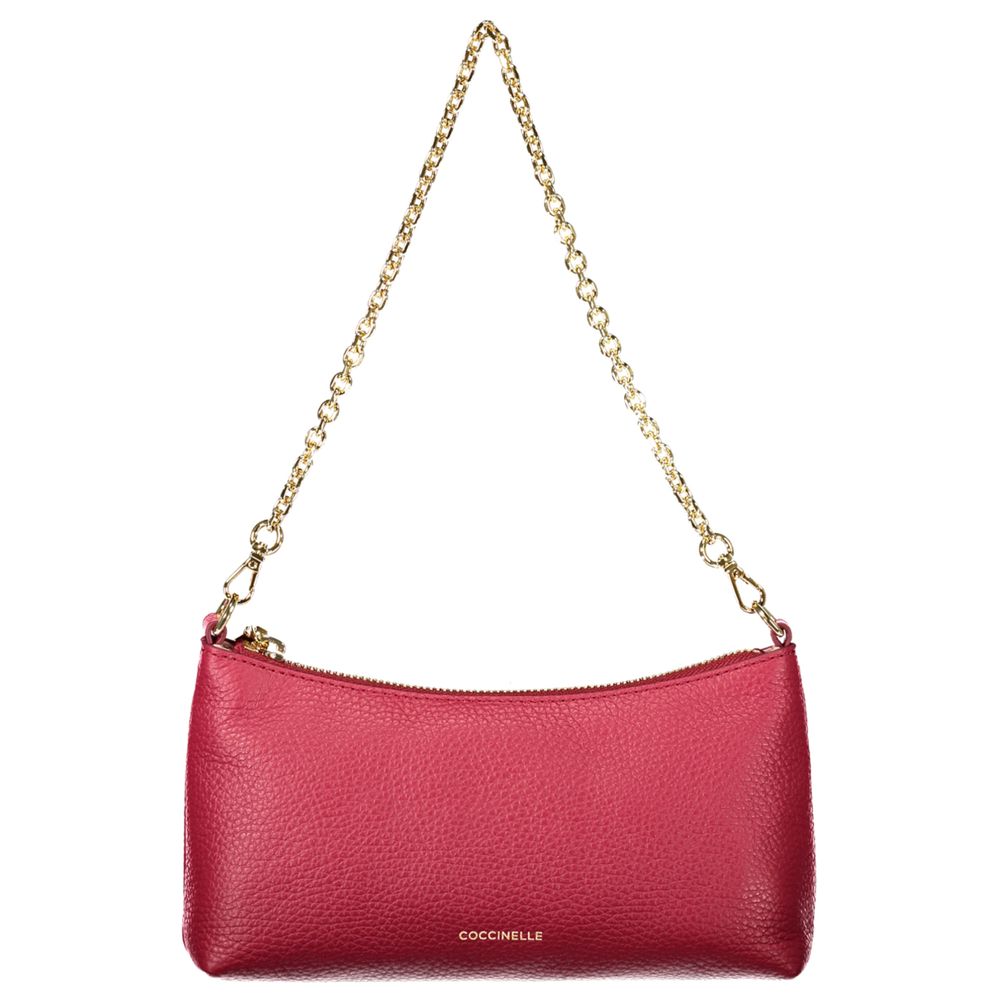 Coccinelle Red Leather Handbag