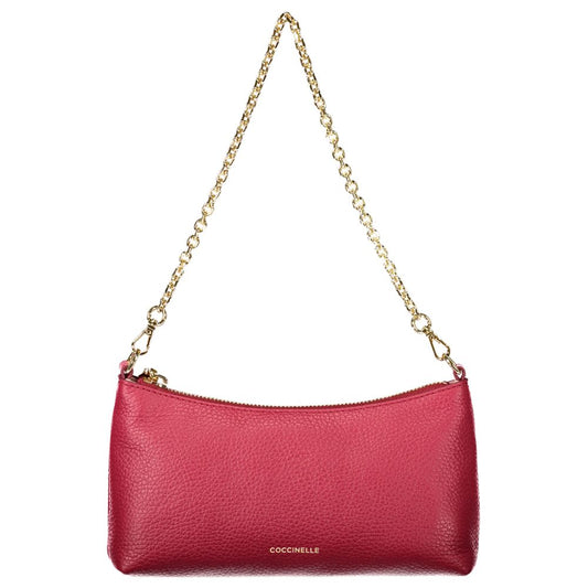 Coccinelle Red Leather Handbag