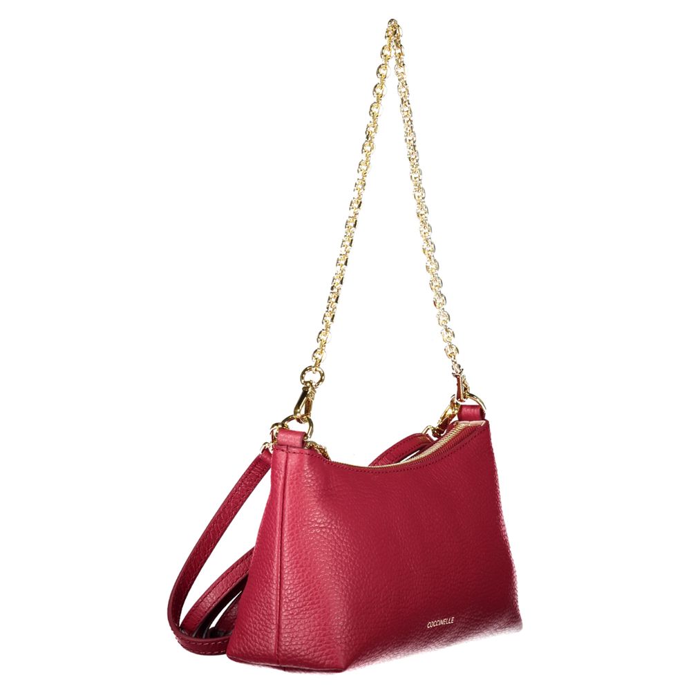 Coccinelle Red Leather Handbag