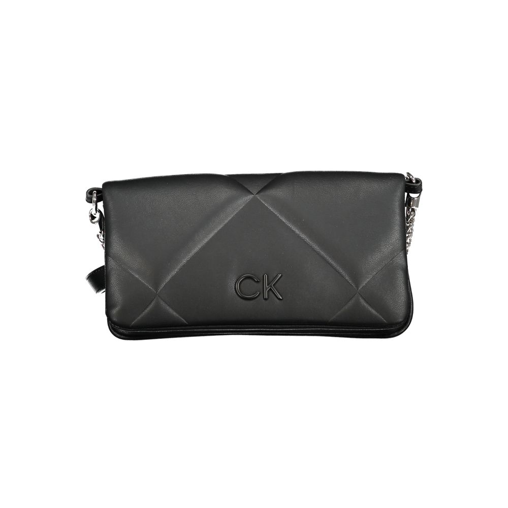 Calvin Klein Black Polyester Women Handbag
