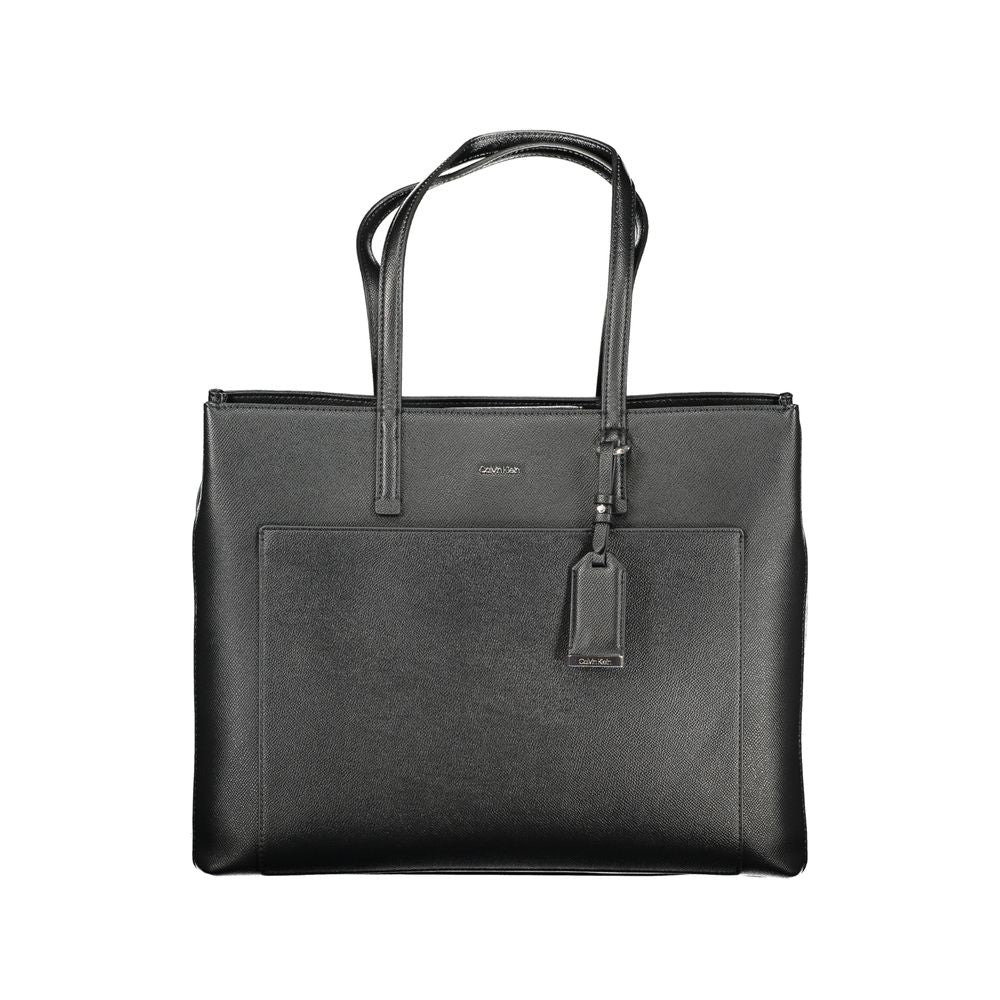 Calvin Klein Black Polyethylene Handbag