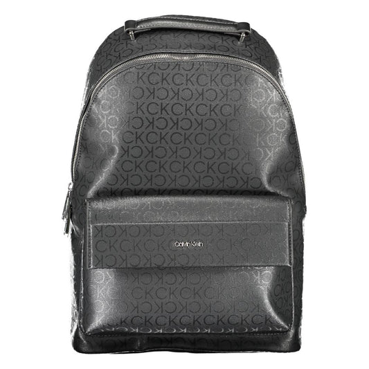 Calvin Klein Black Polyester Backpack