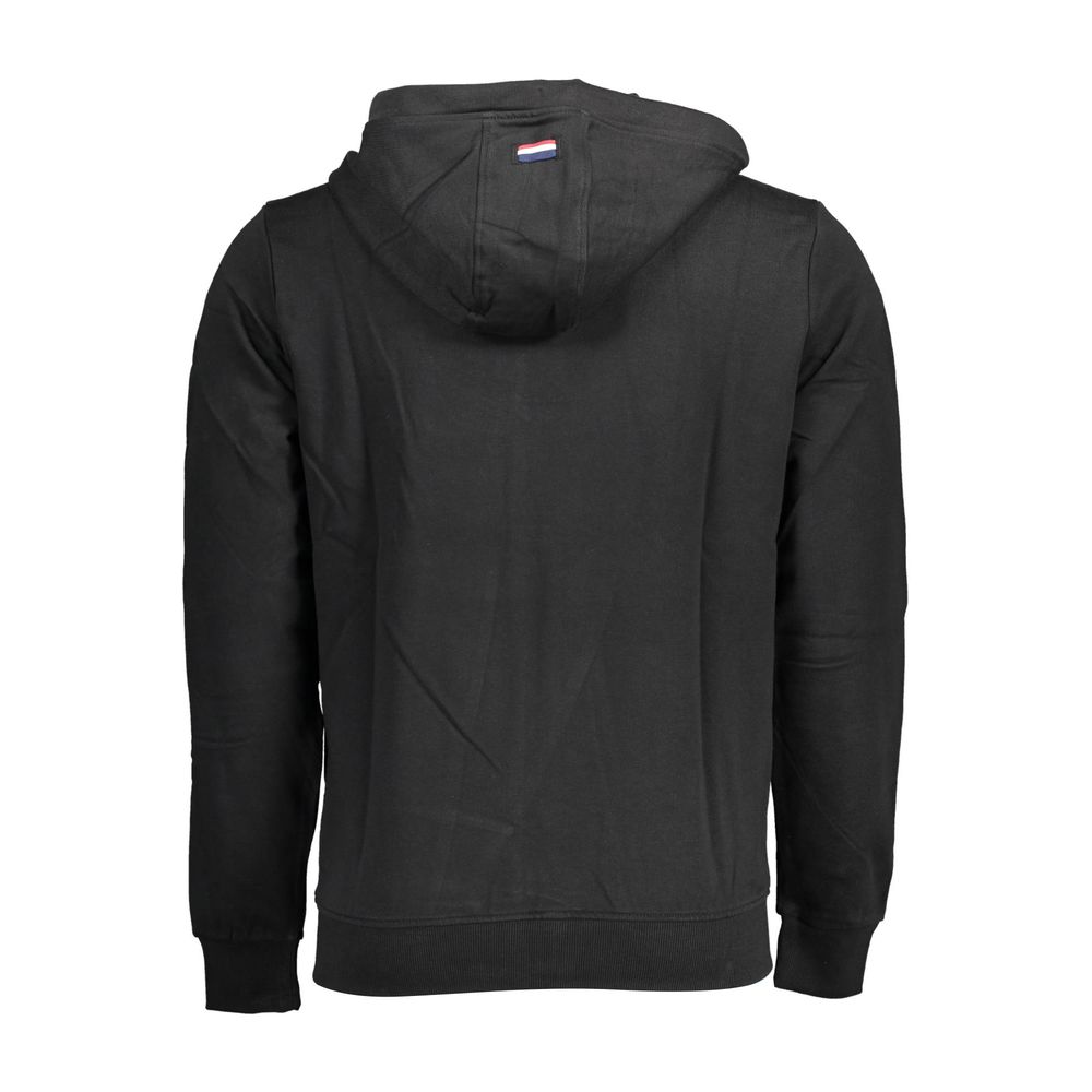 U.S. POLO ASSN. Black Cotton Men's Hoodie
