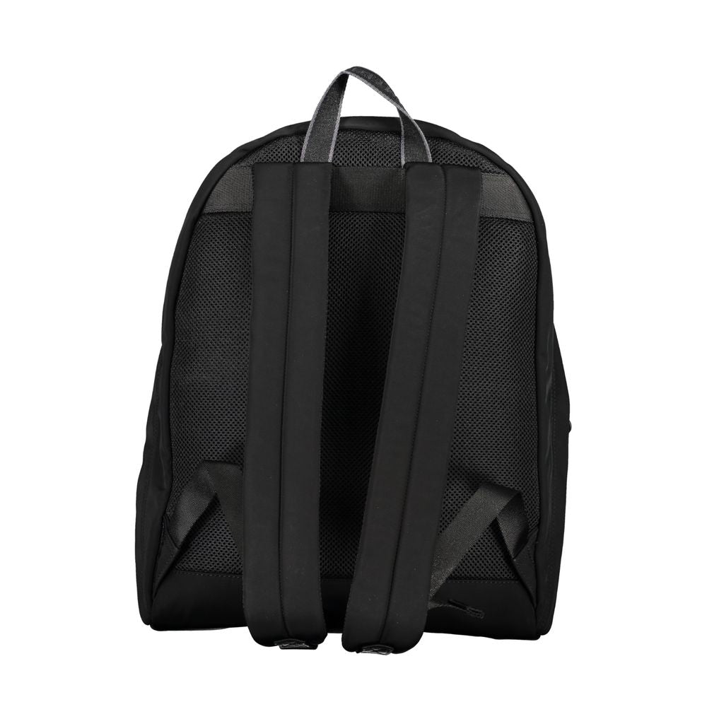 Tommy Hilfiger Black Polyester Backpack