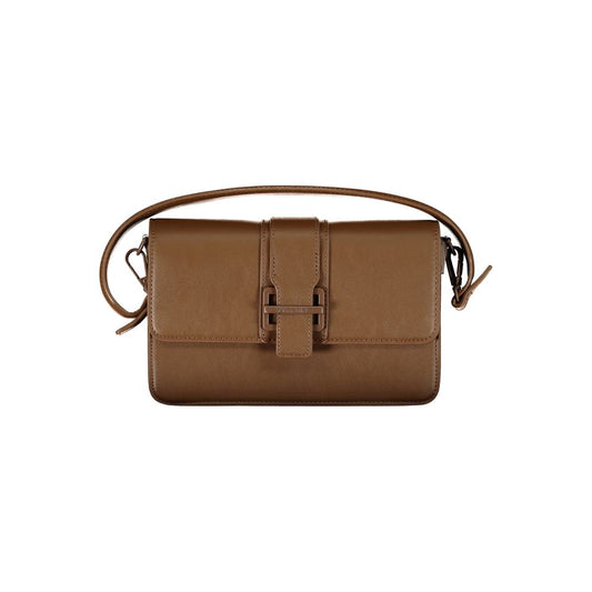 Mario Valentino Brown Polyethylene Handbag