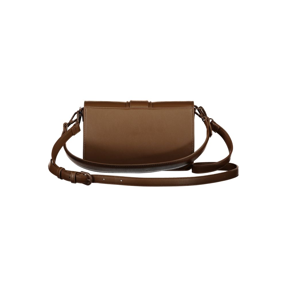 Mario Valentino Brown Polyethylene Handbag