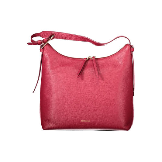 Coccinelle Red Leather Handbag