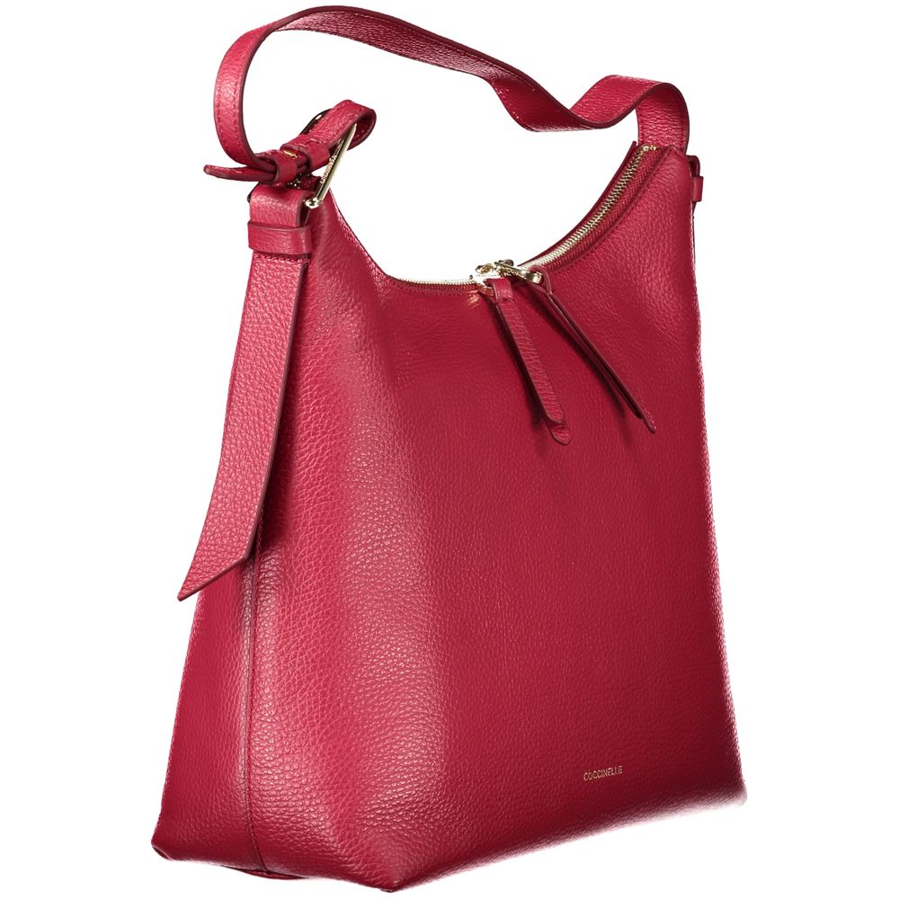 Coccinelle Red Leather Handbag