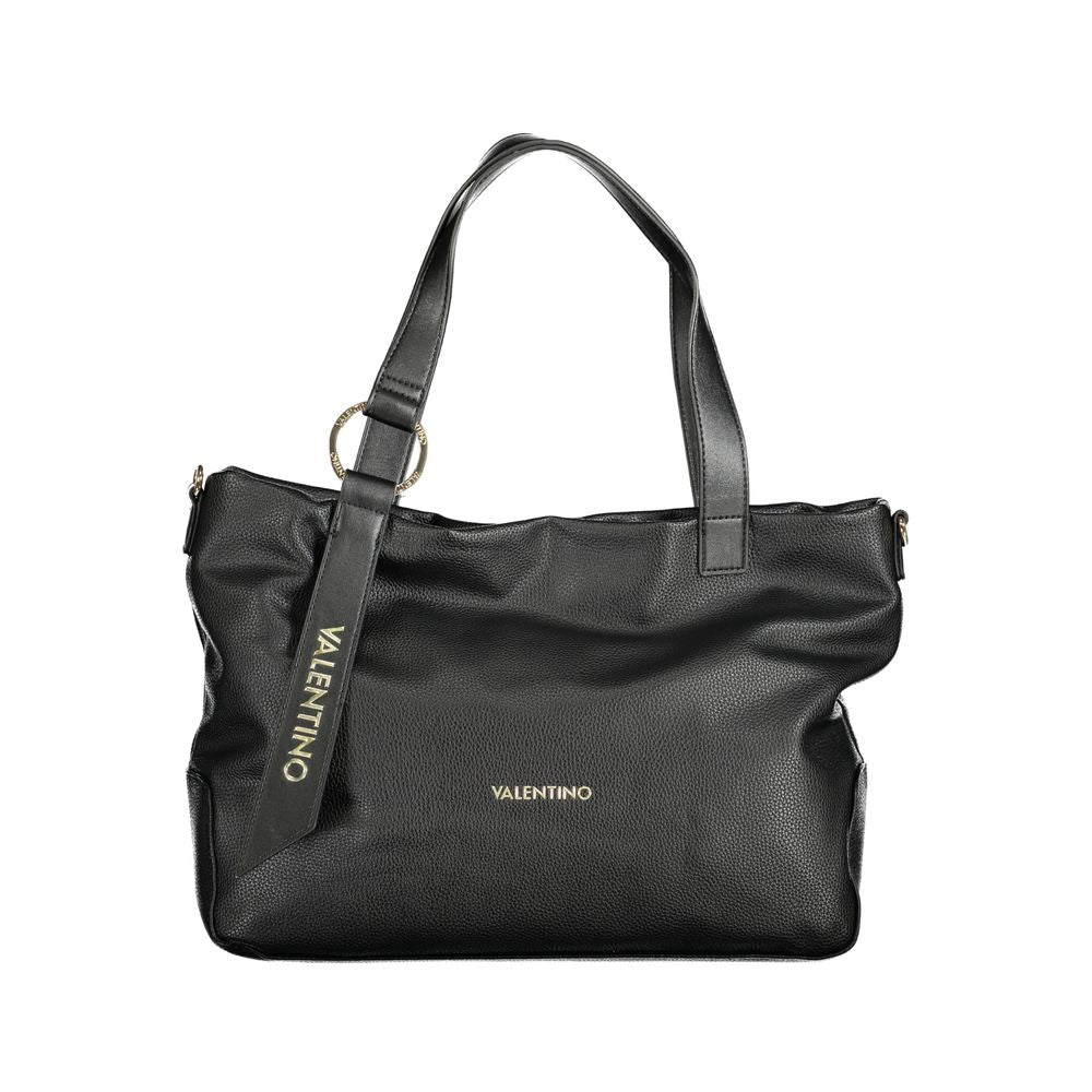 Mario Valentino Black Polyethylene Handbag