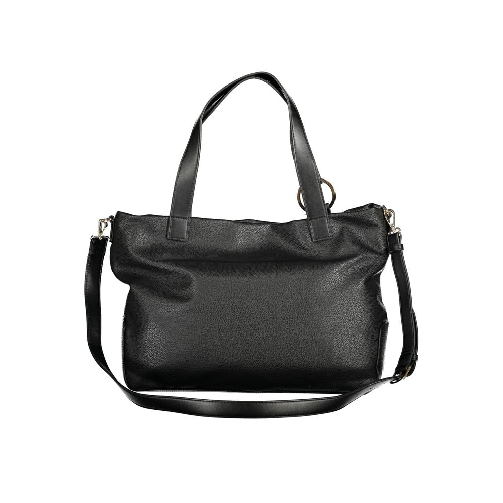 Mario Valentino Black Polyethylene Handbag