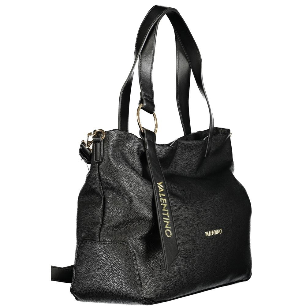 Mario Valentino Black Polyethylene Handbag