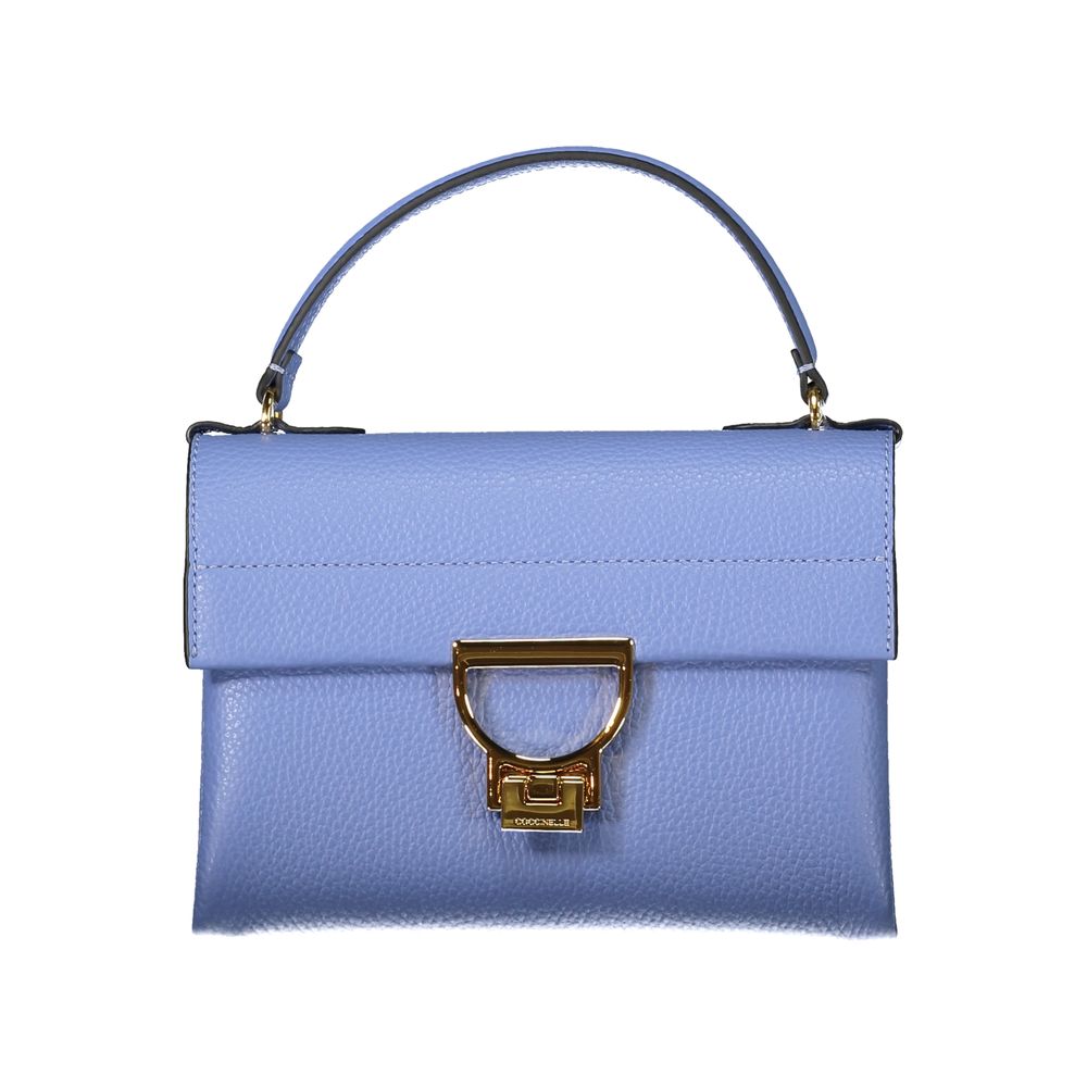 Coccinelle Blue Leather Handbag