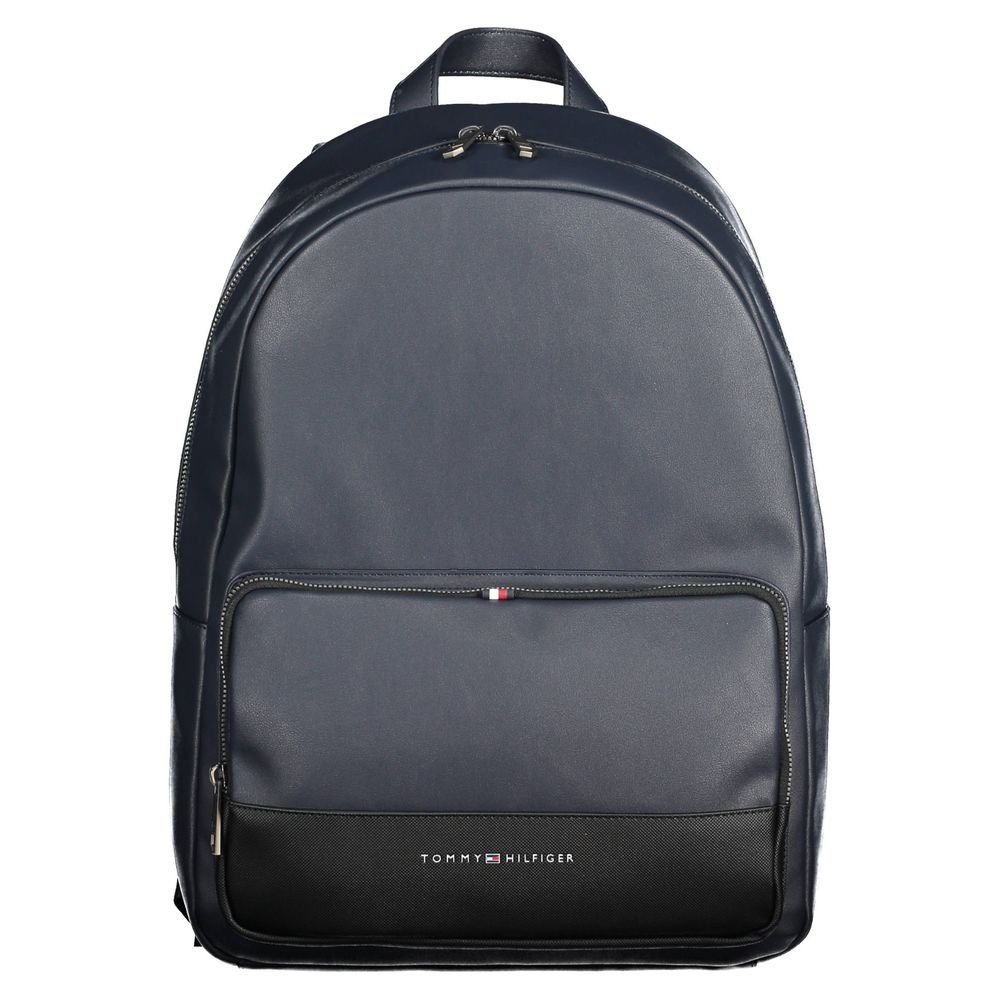 Tommy Hilfiger Blue Polyethylene Backpack