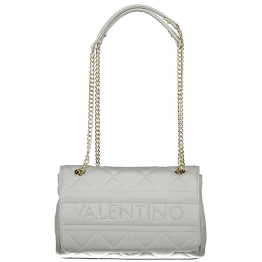 Mario Valentino Gray Polyethylene Handbag