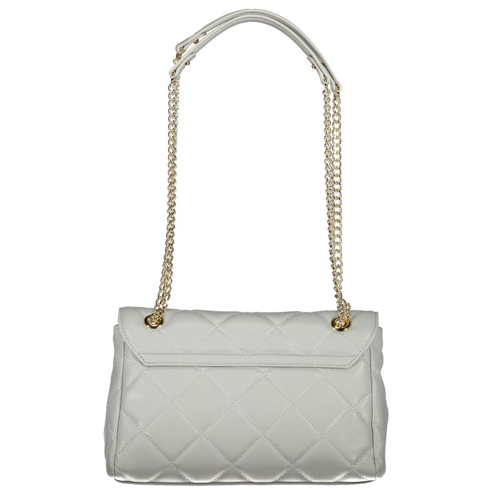Mario Valentino Gray Polyethylene Handbag