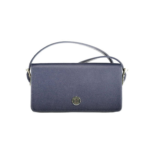 Tommy Hilfiger Blue Polyurethane Women Handbag