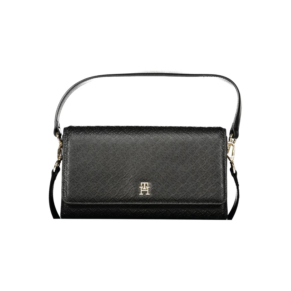 Tommy Hilfiger Black Polyethylene Handbag