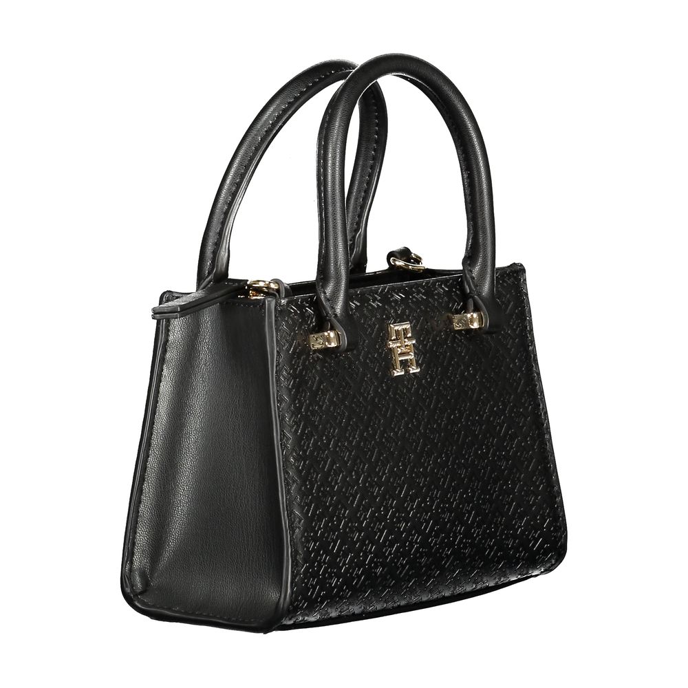 Tommy Hilfiger Black Polyethylene Handbag