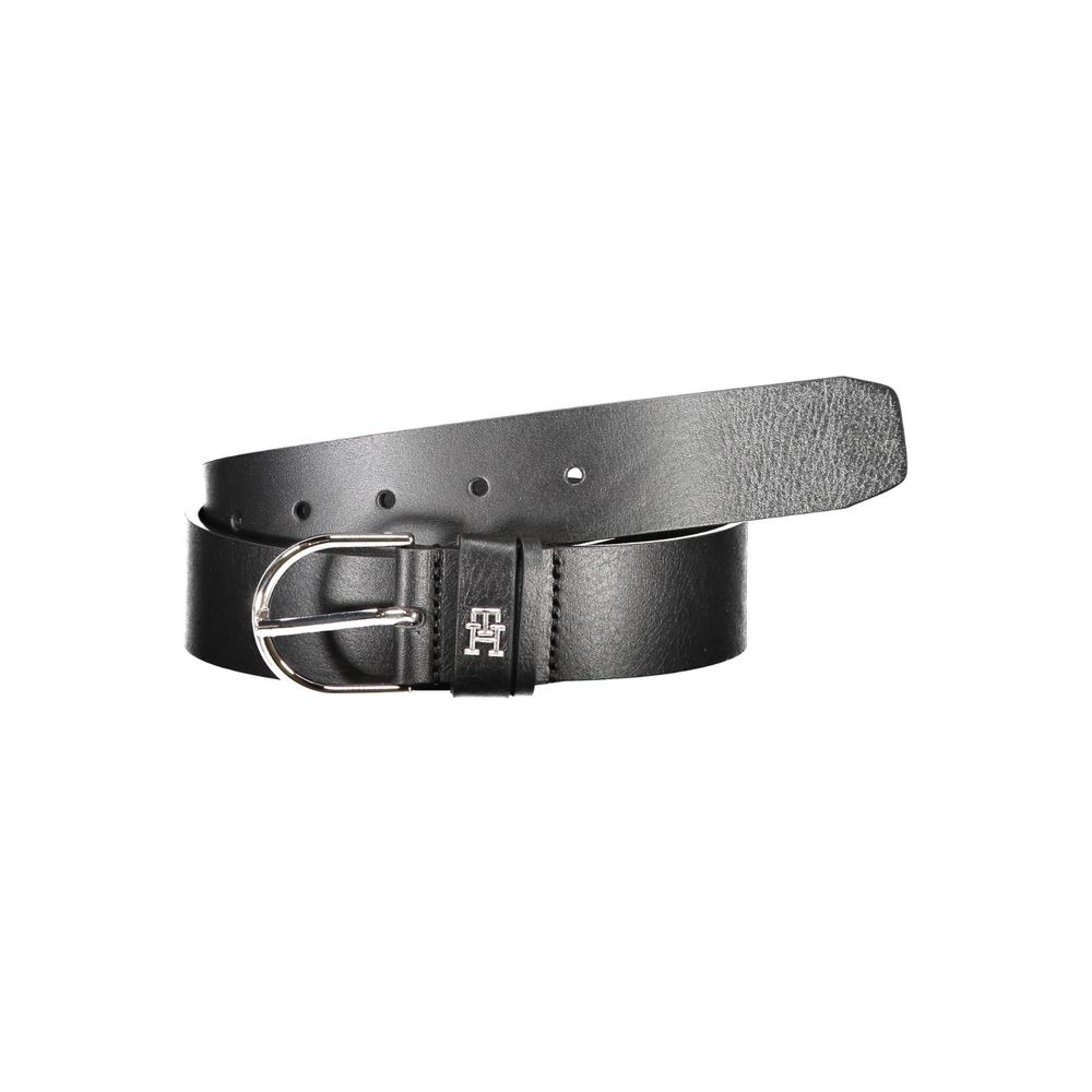 Tommy Hilfiger Black Leather Belt