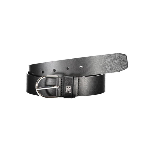 Tommy Hilfiger Black Leather Belt