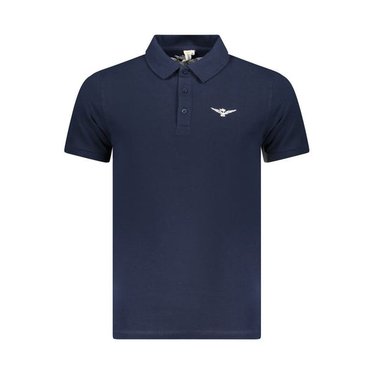 Accademia Militare Blu Cotton Men Polo