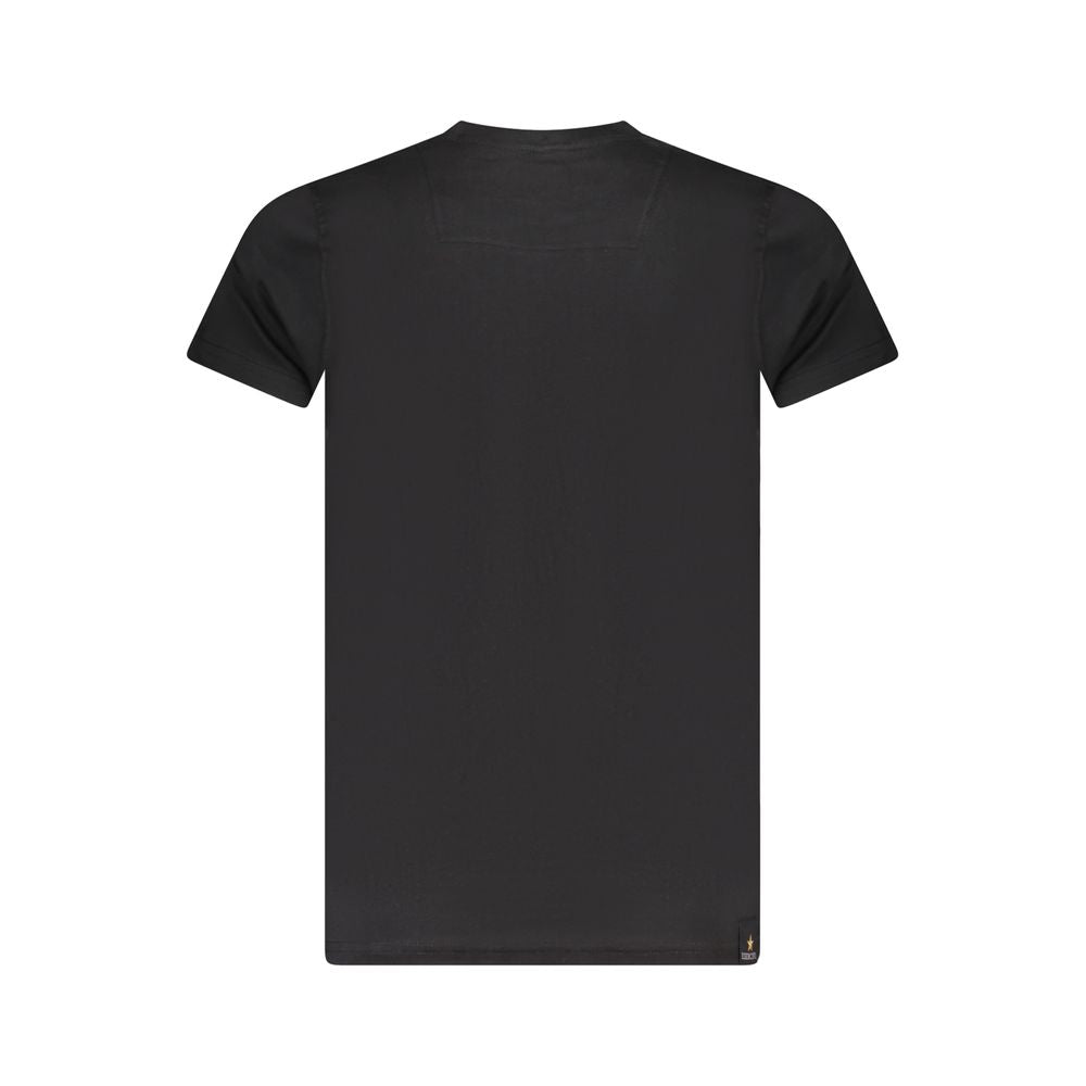 Accademia Militare Nero Cotton Men T-Shirt