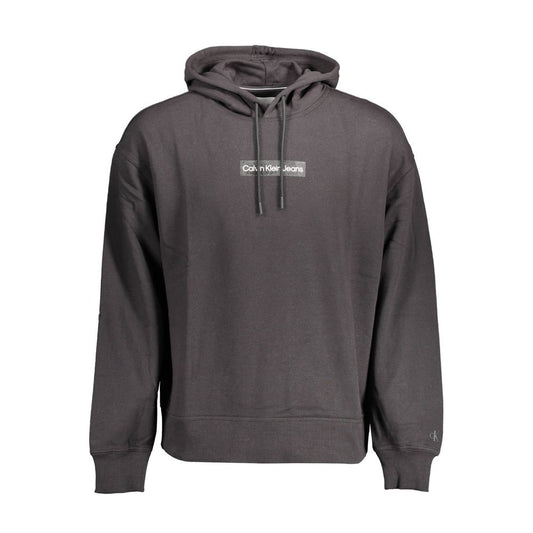 Calvin Klein Black Cotton Men's Hoodie