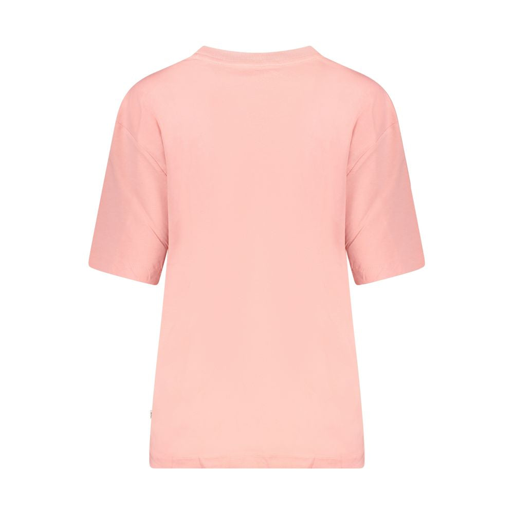 Guess Jeans Pink Organic Cotton Women T-Shirt