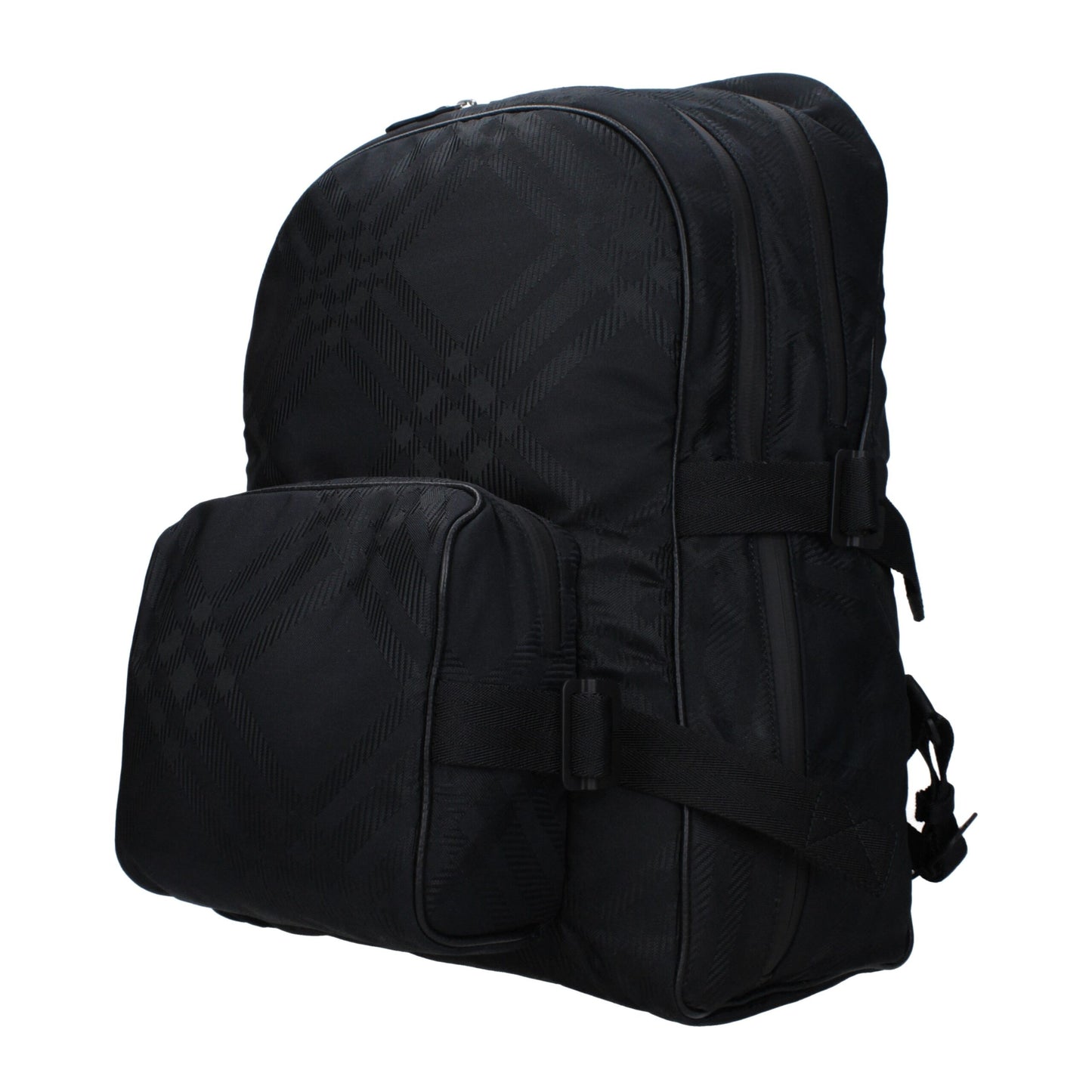 Burberry Black Fabric Backpack