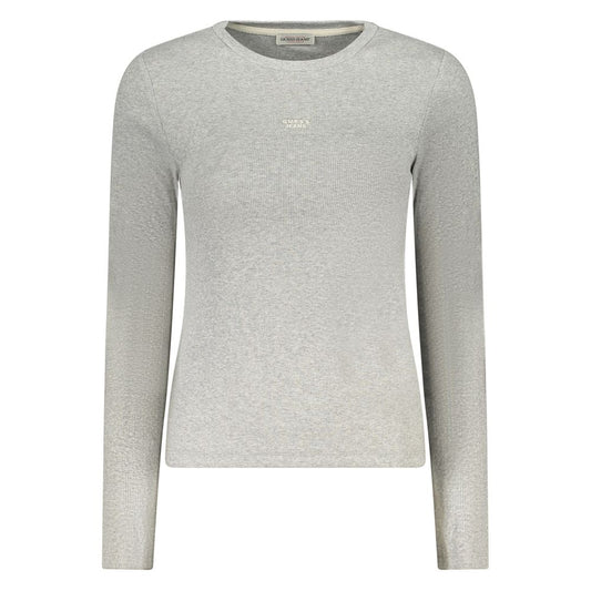 Guess Jeans Gray Cotton T-Shirt