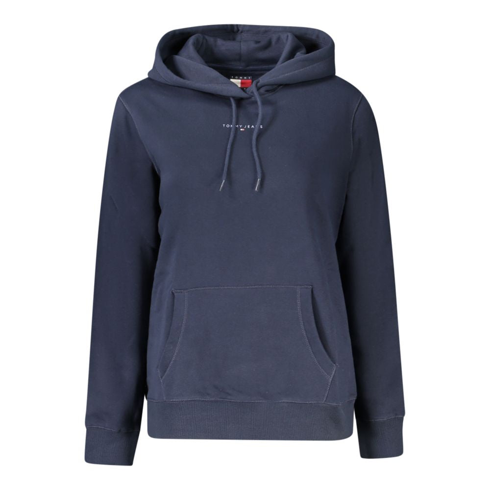 Tommy Hilfiger Blue Cotton Women's Hoodie